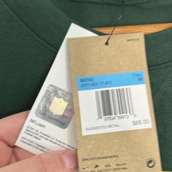 Mens Nike NFL Green Bay Packers Tee Size Medium - Picture 6 of 8